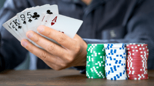 {Playing Cards and chips