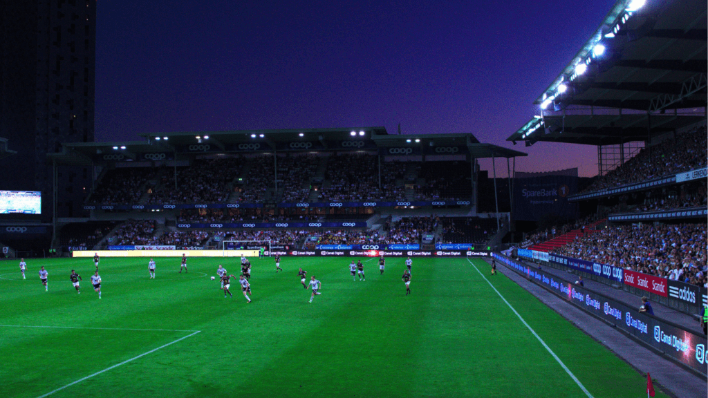 Playing Soccer