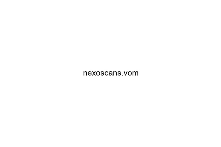 nexoscans vom