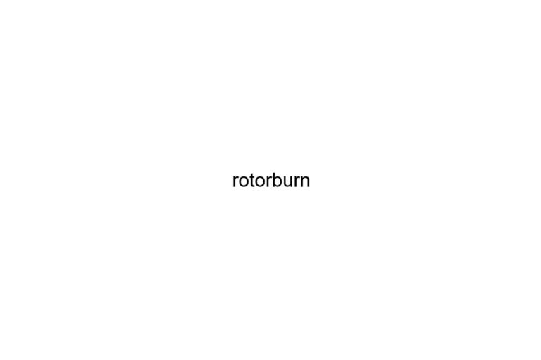 rotorburn