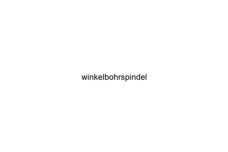 winkelbohrspindel