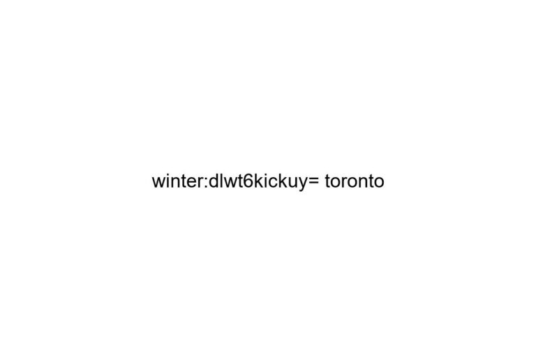 winter dlwt6kickuy toronto