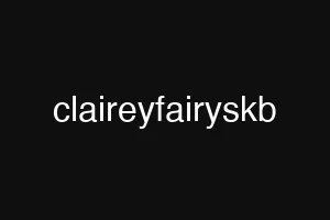claireyfairyskb