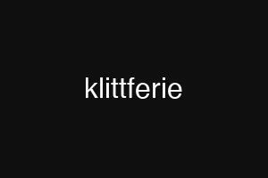 klittferie