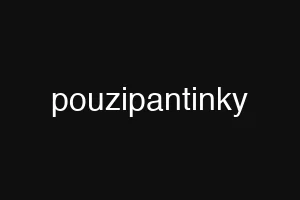 pouzipantinky