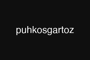 puhkosgartoz