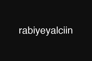 rabiyeyalciin