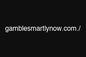 gamblesmartlynow.com./